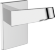 Hansgrohe душевой кронштейн 260 настенный, Pulsify, глянцевый хром арт. 24149000