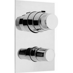 Встраиваемый термостатический смеситель с переключателем на 3 положения CISAL Less цвет: хром арт. LS01850321 Встраиваемый термостатический смеситель с переключателем на 3 положения CISAL Less цвет: хром арт. LS01850321