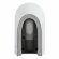 Унитаз компакт (610x360x850), W-7793 P-trap, Geberit, Rimless, anti-dirt, Black&White арт. 7793W