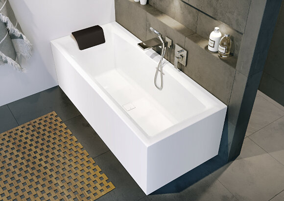 Акриловая ванна STILL SQUARE - PLUG & PLAY 170x75 RIHO арт. BD14 (BD1400500000000)