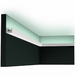 Карниз гибкий из полиуретана CX190F Orac Axxent Бельгия цвет: Белый