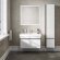 Зеркало MIO прямоугольное с диммером 800x800, Kerama Marazzi Mio, MIO.mi.80\WHT цвет: белый
