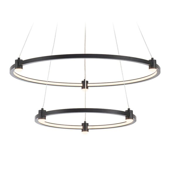 Подвесной светодиодный светильник Comfort Line хай-тек FL5506, Ambrella light цвет: черный
