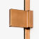 Дверь в нишу 130x200 Avexa copper brushed New Trendy брашированная медь арт. EXK-3541
