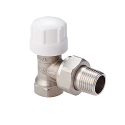 Вентиль угловой термостатический MVI Premium, 1/2", НВ, PN 10, арт. TR.310.04