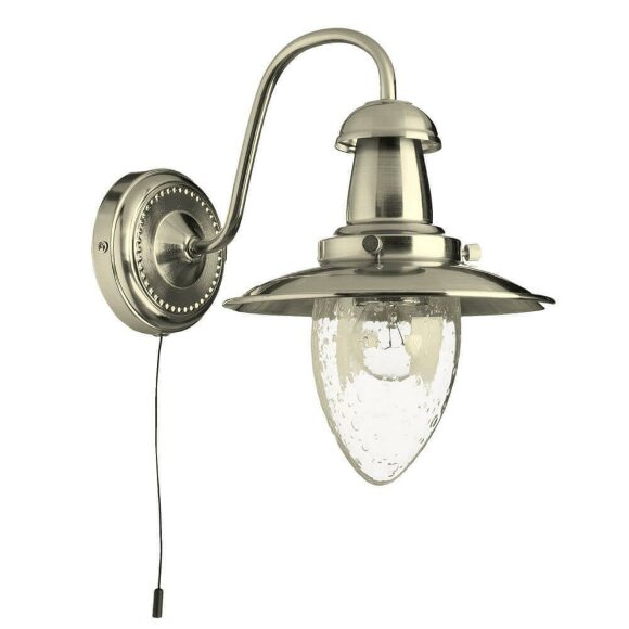 Бра, вид морской Fisherman Silver Arte Lamp цвет:  серебро - A5518AP-1SS