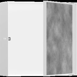Hansgrohe настенный короб с дверью для облицовки плиткой, 30х30х10 см, XtraStoris Rock, матовый белый арт. 56085700 Hansgrohe настенный короб с дверью для облицовки плиткой, 30х30х10 см, XtraStoris Rock, матовый белый арт. 56085700