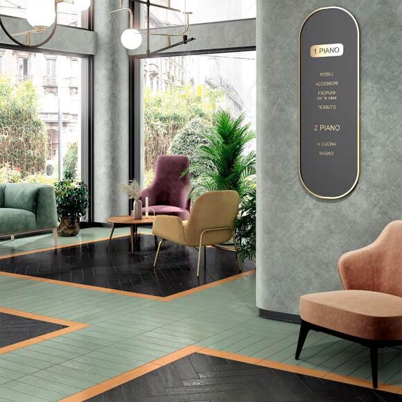 Kerama Marazzi Паркетто SG402900N Черный 9,9x40,2 - керамическая плитка и керамогранит