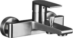 BelBagno Смеситель для ванны и душа матовый сатиноднорычажный, NOVA, арт. NOV-VASM-IN BelBagno Смеситель для ванны и душа матовый сатиноднорычажный, NOVA, арт. NOV-VASM-IN