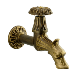 Кран садовый "Дракон" декоративный, Migliore Artistica, бронза арт. 18415 Кран садовый "Дракон" декоративный, Migliore Artistica, бронза арт. 18415