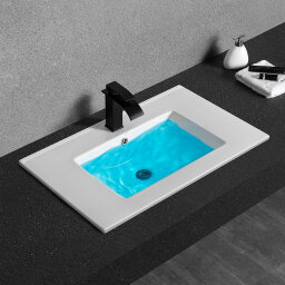 Раковина врезная CeramaLux (белый) 9070E