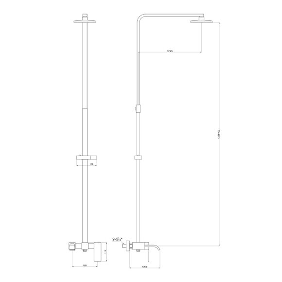 Timo Душевая система  Selene хром арт. SX-1013/00z