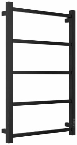 Электрический полотенцесушитель Формат 26 800х500 правый Стилье, 31526-8050 цвет: матовый чёрный Электрический полотенцесушитель Формат 26 800х500 правый Стилье, 31526-8050 цвет: матовый чёрный