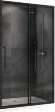 Душевая дверь Schwarzer Diamant 1400мм, Черный, ABBER арт. AG30140BH