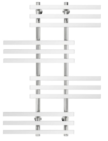 Полотенцесушитель водяной, хром, Secado 120x20x60, Понтида 6 - 4603777447922