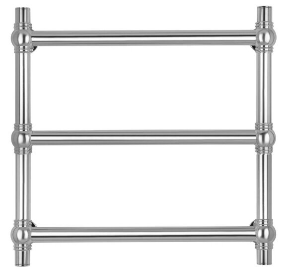 Полотенцесушитель водяной, хром, Secado 60x60, Флоренция 1 - 4603759407609