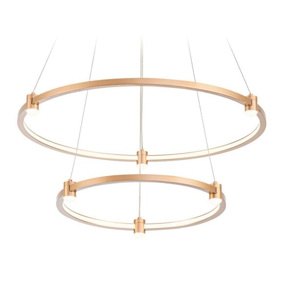 Подвесной светодиодный светильник Comfort Line современный FL5508, Ambrella light цвет: золотой