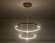 Подвесной светодиодный светильник Comfort Line современный FL5508, Ambrella light цвет: золотой