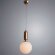 Подвесной светильник, вид современный Bolla-Sola Arte Lamp цвет:  белый - A3033SP-1GO