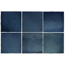 Керамическая плитка для стен EQUIPE MAGMA 24974 Sea Blue 13,2x13,2 см