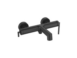 BelBagno Смеситель для ванны и душа матовый черный матовый, однорычажный, ACQUA, арт. ACQUA-VASM-NERO BelBagno Смеситель для ванны и душа матовый черный матовый, однорычажный, ACQUA, арт. ACQUA-VASM-NERO