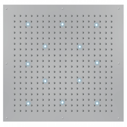 Верхний душ 100x100см, с 12 LED RGB BOSSINI Cube арт. WI0373.030 цвет: хром Верхний душ 100x100см, с 12 LED RGB BOSSINI Cube арт. WI0373.030 цвет: хром