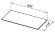 Столешница 90 см Liberty Allen Brau 1.330012.GR-S цвет: графит структ