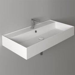 Раковина 91х46 см, 1 отв., подвесная, с переливом Simas Agile AG91 bi*1 цвет: белый Раковина 91х46 см, 1 отв., подвесная, с переливом Simas Agile AG91 bi*1 цвет: белый