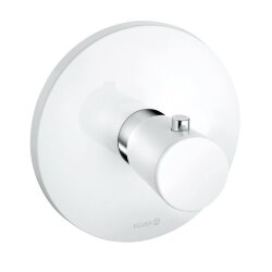 Встраиваемый смеситель с термостатом, белый глянцевый, Balance Kludi арт. 527299175 Встраиваемый смеситель с термостатом, белый глянцевый, Balance Kludi арт. 527299175