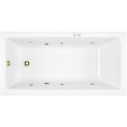 Акриловая ванна Wave 150x70 с гидромассажем Excellent, WAEX.WAV15.SOFT.BR