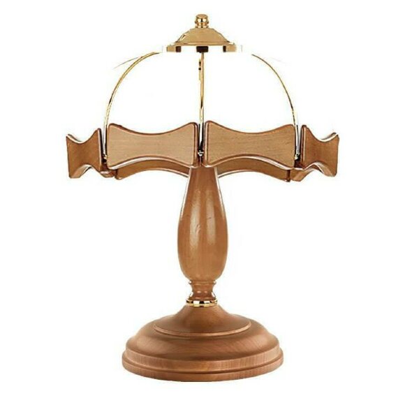 Настольная лампа Czajka кантри 781, Alfa цвет: коричневый