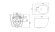 Унитаз Stylus Cezares - CZR-513-TH-R