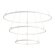 Подвесной светодиодный светильник Comfort Line хай-тек FL5511, Ambrella light цвет: белый