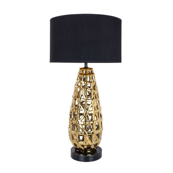 Настольная лампа, вид модерн Taiyi Arte Lamp цвет:  черный - A4002LT-1GO