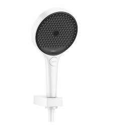 Hansgrohe душевой набор с держателем и шлангом 125см, Rainfinity, матовый белый арт. 26852700