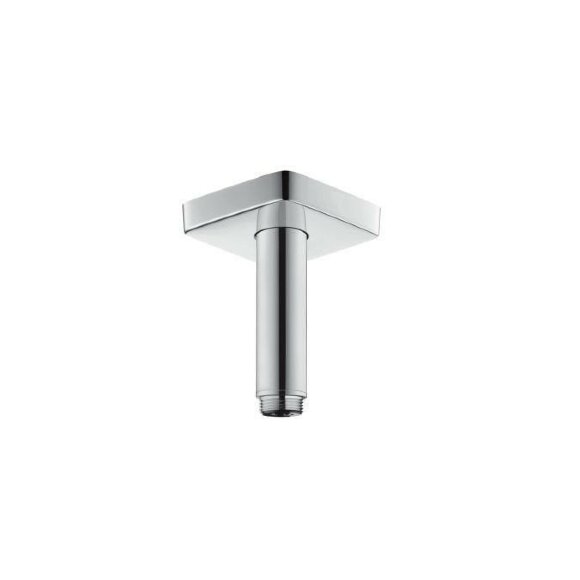 Hansgrohe душевой кронштейн E потолочный 100 мм, глянцевый хром арт. 27467000