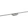 Hansgrohe внешняя часть трапа для душа Minimalistic, 120 см, с регулировкой по высоте, RainDrain, глянцевый хром арт. 56223000