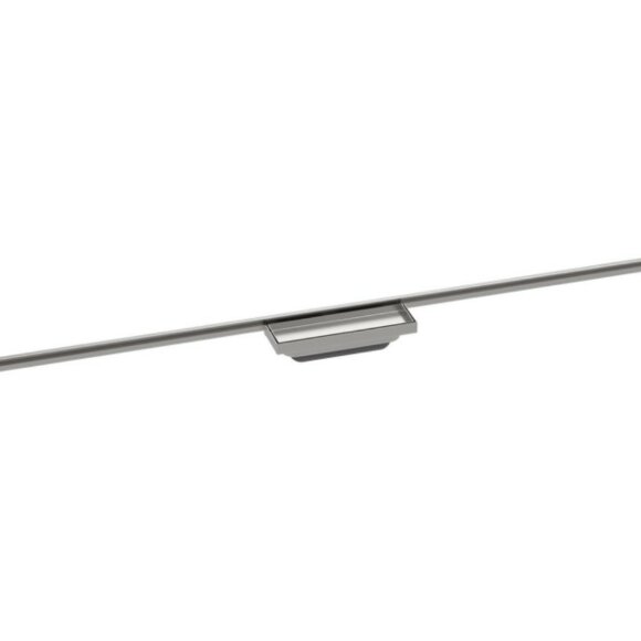 Hansgrohe внешняя часть трапа для душа Minimalistic, 120 см, с регулировкой по высоте, RainDrain, глянцевый хром арт. 56223000