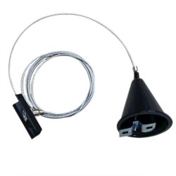 Подвесной комплект, вид Track Accessories Arte Lamp цвет: черный - A410106 Подвесной комплект, вид Track Accessories Arte Lamp цвет: черный - A410106
