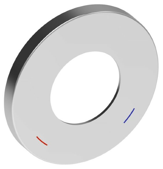 Keuco Настенная розетка круглая для однорычажного смесителя 105 мм, Ixmo, 59551 010091 цвет: хром