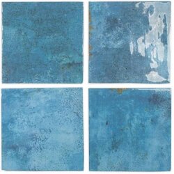 Керамическая плитка ENAMEL SQUARE OCEAN 12,5x12,5 см DNA Tiles  арт. 123077