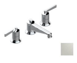 Смеситель для раковины на три отверстия устанавливаемый на борту с донным клапаном, THG Faubourg metal с рукоятками, pvd матовый никель (H56) - G2U-151 Смеситель для раковины на три отверстия устанавливаемый на борту с донным клапаном, THG Faubourg metal с рукоятками, pvd матовый никель (H56) - G2U-151