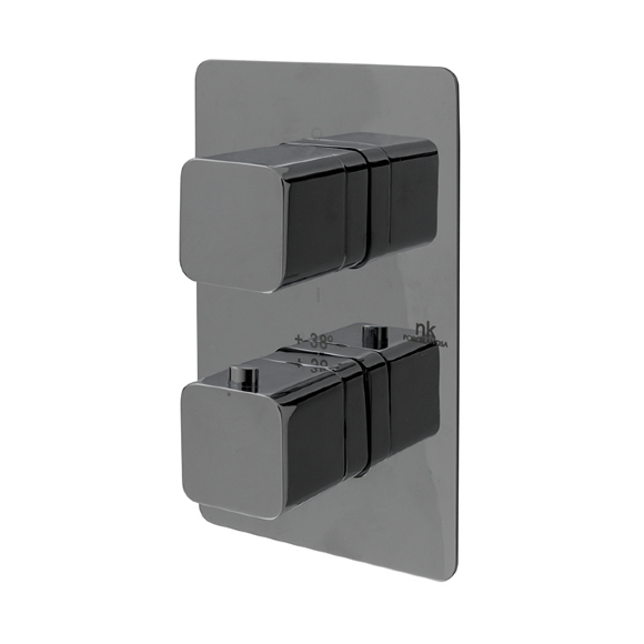 Наружная часть термостатического смесителя Noken Smartbox, титан - N199999262