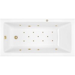 Акриловая ванна Wave 150x70 с гидромассажем Excellent, WAEX.WAV15.RELAX.GL