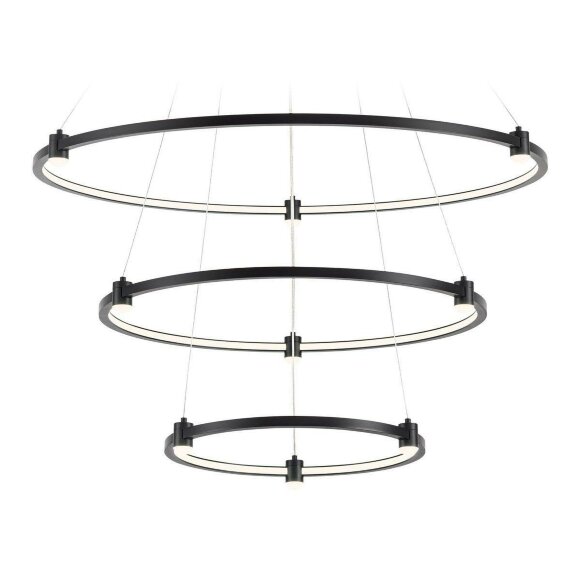 Подвесной светодиодный светильник Comfort Line хай-тек FL5514, Ambrella light цвет: черный