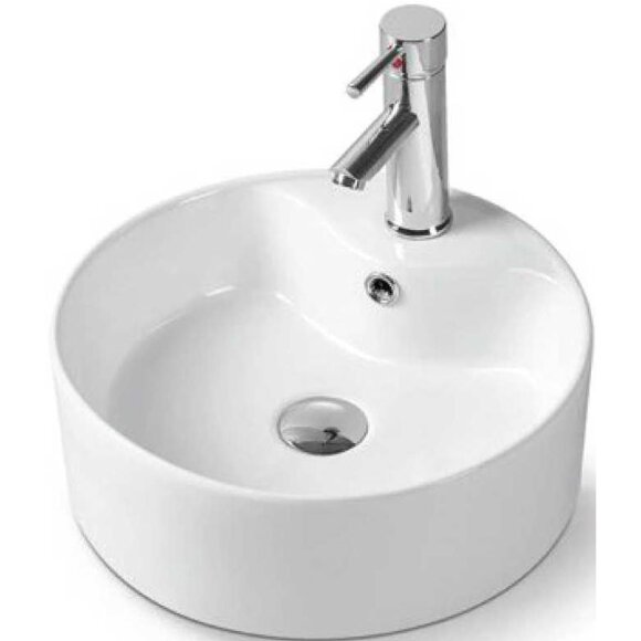 Раковина-чаша Vincea (Италия), 40 Белая  - VBS-132