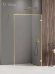 Душевое ограждение 80x200 Avexa gold New Trendy золото арт. EXK-2159