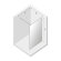 Душевое ограждение 80x200 Avexa gold New Trendy золото арт. EXK-2159