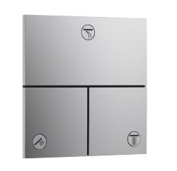 Hansgrohe запорно-переключающий вентиль на 3 положения, ShowerSelect Comfort E, глянцевый хром арт. 15573000 Hansgrohe запорно-переключающий вентиль на 3 положения, ShowerSelect Comfort E, глянцевый хром арт. 15573000