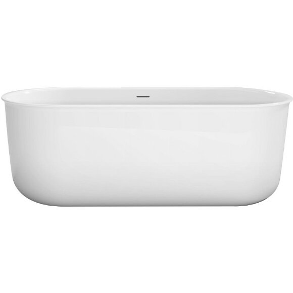 BelBagno Акриловая ванна 170,5x78, отдельностоящая, овальная, белая, арт. BB709-1700-780